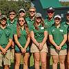 Stetson Clay Team Club posing for a group photo